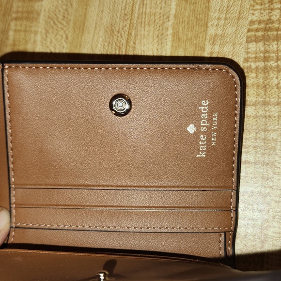 NWT KATE SPADE Lena Small Shoulder Bag & Lena Small Bifold Wallet - Picture 13 of 15